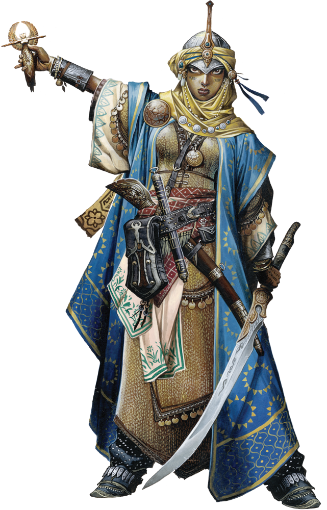 Cleric In Robes